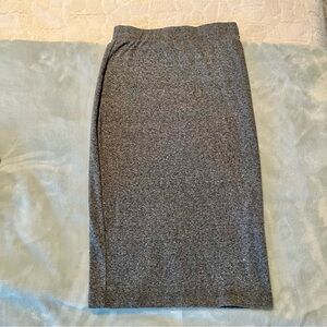 Divided by H&M gray bodycon skirt